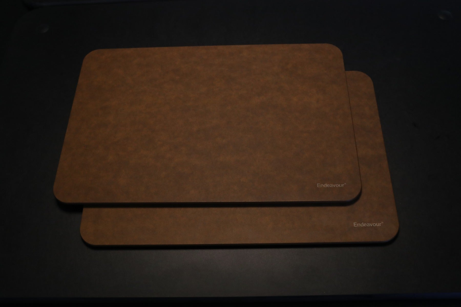 Medium, skærebræt - Brown Black